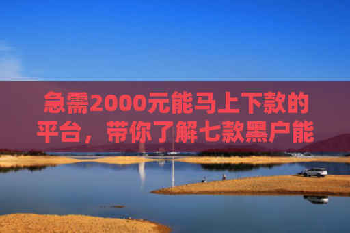 急需2000元能马上下款的平台，带你了解七款黑户能下款的网贷可分期