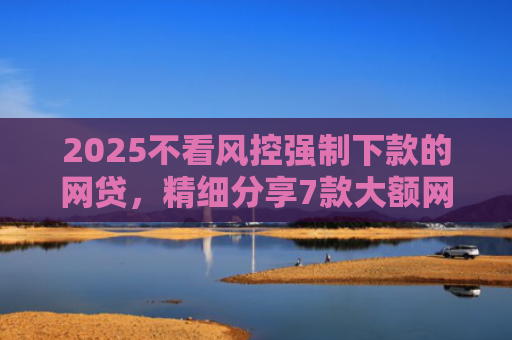 2025不看风控强制下款的网贷，精细分享7款大额网贷下款口子