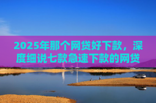 2025年那个网贷好下款，深度细说七款急速下款的网贷口子