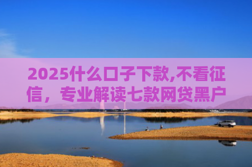 2025什么口子下款,不看征信，专业解读七款网贷黑户口子下款口子