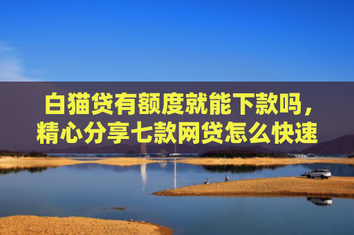 白猫贷有额度就能下款吗，精心分享七款网贷怎么快速下款的口子