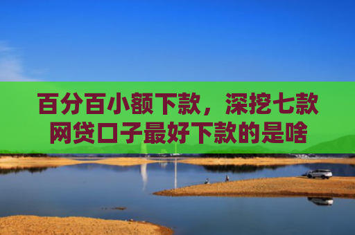 百分百小额下款，深挖七款网贷口子最好下款的是啥