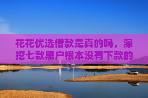花花优选借款是真的吗，深挖七款黑户根本没有下款的网贷