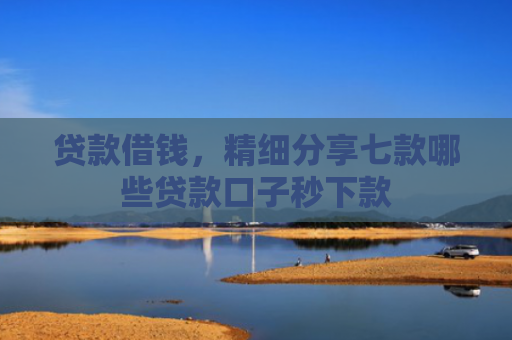 贷款借钱，精细分享七款哪些贷款口子秒下款