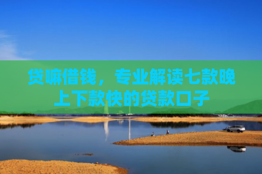 贷嘛借钱，专业解读七款晚上下款快的贷款口子