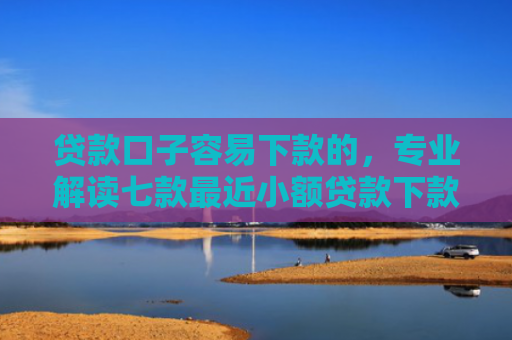 贷款口子容易下款的，专业解读七款最近小额贷款下款口子