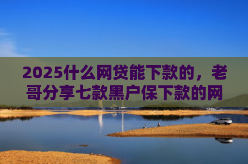 2025什么网贷能下款的，老哥分享七款黑户保下款的网贷口子