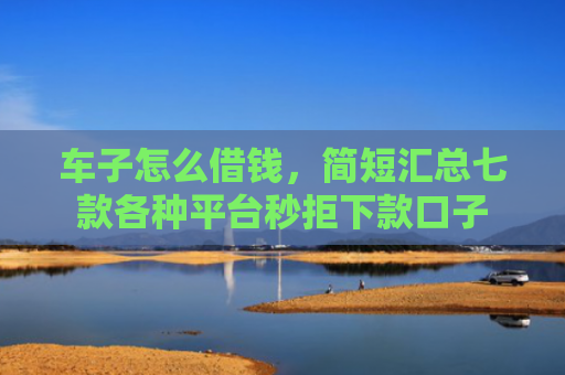 车子怎么借钱，简短汇总七款各种平台秒拒下款口子