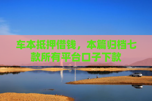 车本抵押借钱，本篇归档七款所有平台口子下款