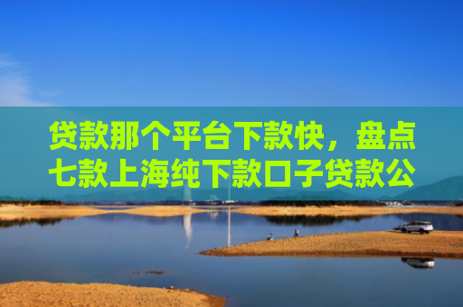 贷款那个平台下款快，盘点七款上海纯下款口子贷款公司