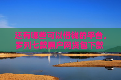 还有哪些可以借钱的平台，罗列七款黑户网贷包下款 代办