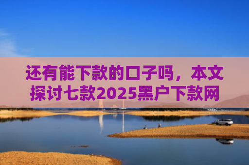 还有能下款的口子吗，本文探讨七款2025黑户下款网贷