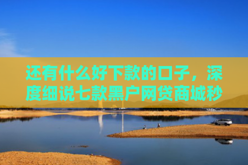 还有什么好下款的口子，深度细说七款黑户网贷商城秒下款