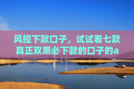 风控下款口子，试试看七款真正双黑必下款的口子的app