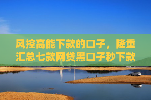 风控高能下款的口子，隆重汇总七款网贷黑口子秒下款app2025