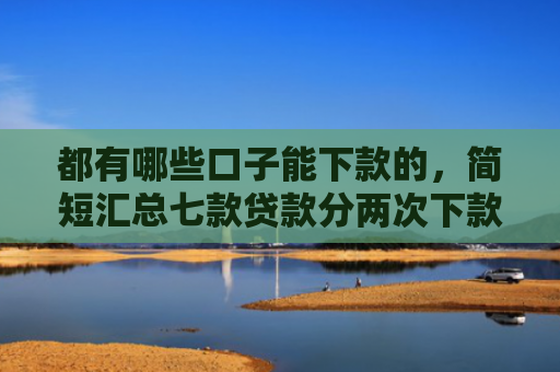 都有哪些口子能下款的，简短汇总七款贷款分两次下款的口子