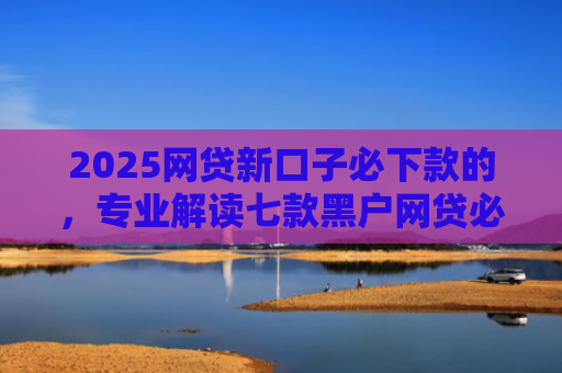 2025网贷新口子必下款的，专业解读七款黑户网贷必下款新口子