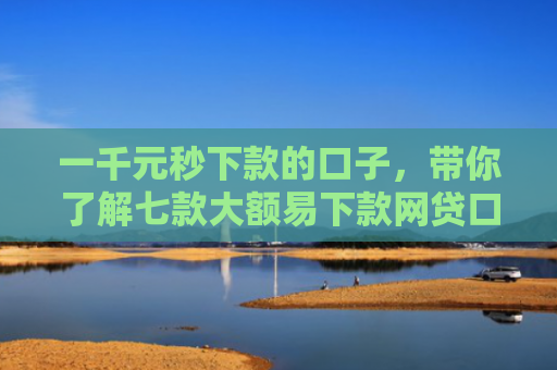 一千元秒下款的口子，带你了解七款大额易下款网贷口子