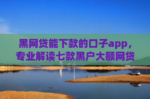 黑网贷能下款的口子app，专业解读七款黑户大额网贷当天下款