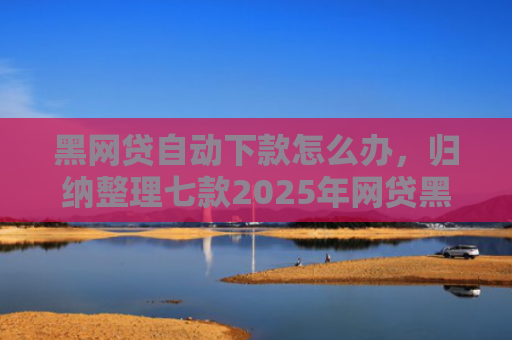 黑网贷自动下款怎么办，归纳整理七款2025年网贷黑户下款