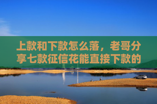 上款和下款怎么落，老哥分享七款征信花能直接下款的平台