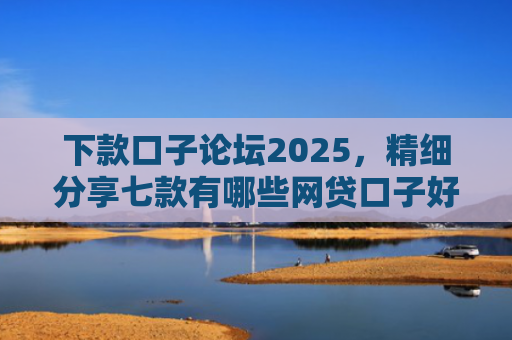 下款口子论坛2025，精细分享七款有哪些网贷口子好下款