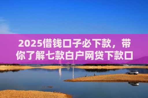 2025借钱口子必下款，带你了解七款白户网贷下款口子