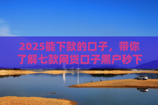 2025能下款的口子，带你了解七款网贷口子黑户秒下款