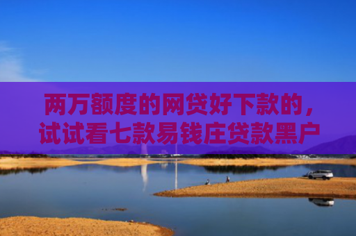 两万额度的网贷好下款的，试试看七款易钱庄贷款黑户能下款吗