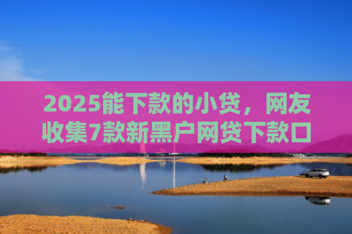 2025能下款的小贷，网友收集7款新黑户网贷下款口子