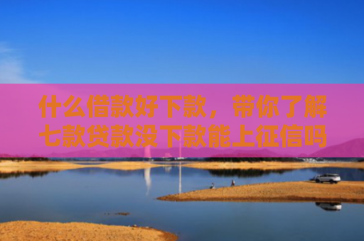 什么借款好下款，带你了解七款贷款没下款能上征信吗