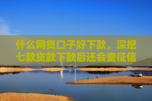 什么网贷口子好下款，深挖七款贷款下款后还会查征信吗