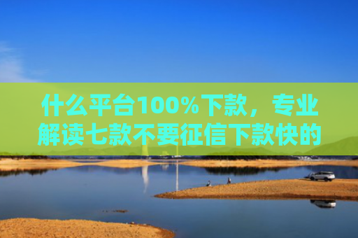 什么平台100%下款，专业解读七款不要征信下款快的贷款