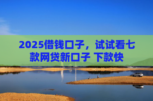 2025借钱口子，试试看七款网贷新口子 下款快
