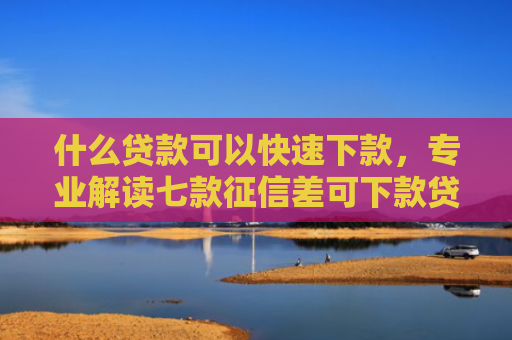 什么贷款可以快速下款，专业解读七款征信差可下款贷款