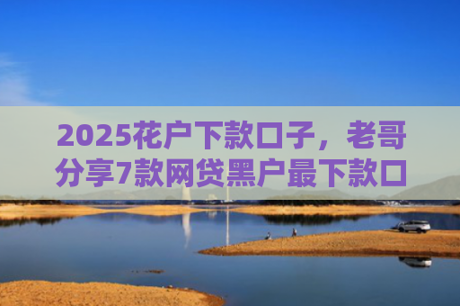 2025花户下款口子，老哥分享7款网贷黑户最下款口子