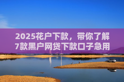 2025花户下款，带你了解7款黑户网贷下款口子急用