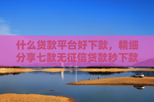 什么贷款平台好下款，精细分享七款无征信贷款秒下款