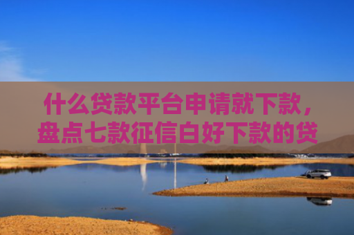 什么贷款平台申请就下款，盘点七款征信白好下款的贷款