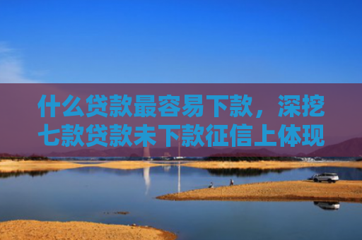 什么贷款最容易下款，深挖七款贷款未下款征信上体现