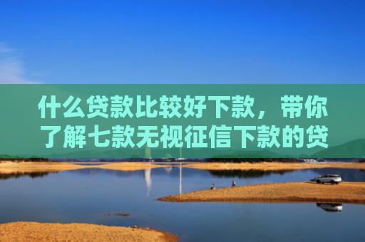 什么贷款比较好下款，带你了解七款无视征信下款的贷款