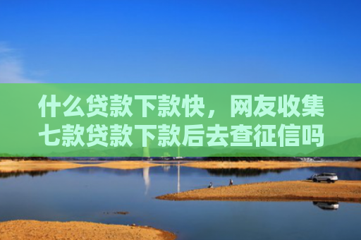 什么贷款下款快，网友收集七款贷款下款后去查征信吗