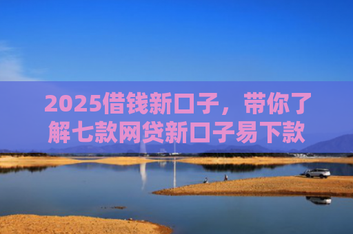 2025借钱新口子，带你了解七款网贷新口子易下款