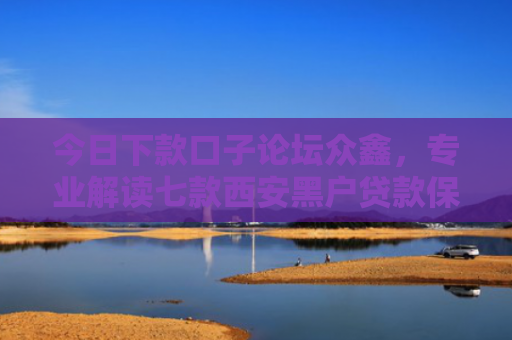 今日下款口子论坛众鑫，专业解读七款西安黑户贷款保下款