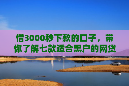 借3000秒下款的口子，带你了解七款适合黑户的网贷在线下款