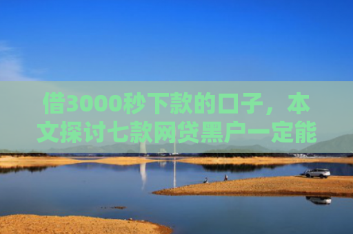 借3000秒下款的口子，本文探讨七款网贷黑户一定能下款的