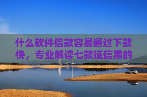 什么软件借款容易通过下款快，专业解读七款征信黑的贷款下款高口子