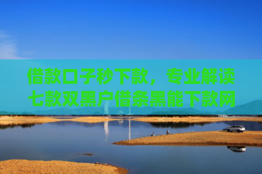 借款口子秒下款，专业解读七款双黑户借条黑能下款网贷app口子