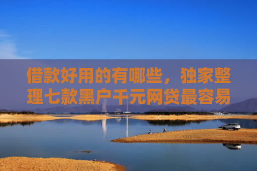 借款好用的有哪些，独家整理七款黑户千元网贷最容易下款
