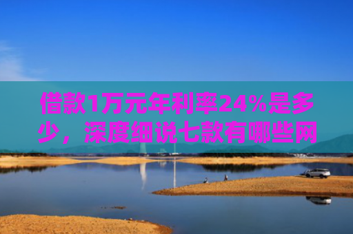 借款1万元年利率24%是多少，深度细说七款有哪些网贷黑户下款的